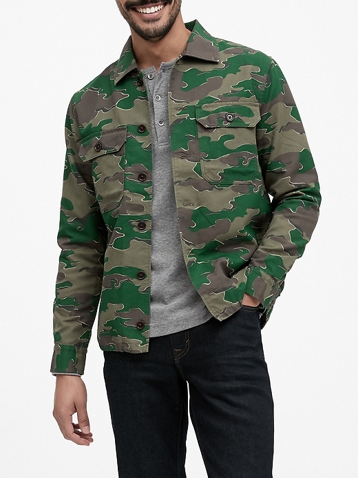 Banana Republic Camo Coach's Jacket. 1 Banana Republic Camo Coach's Jacket. 1
