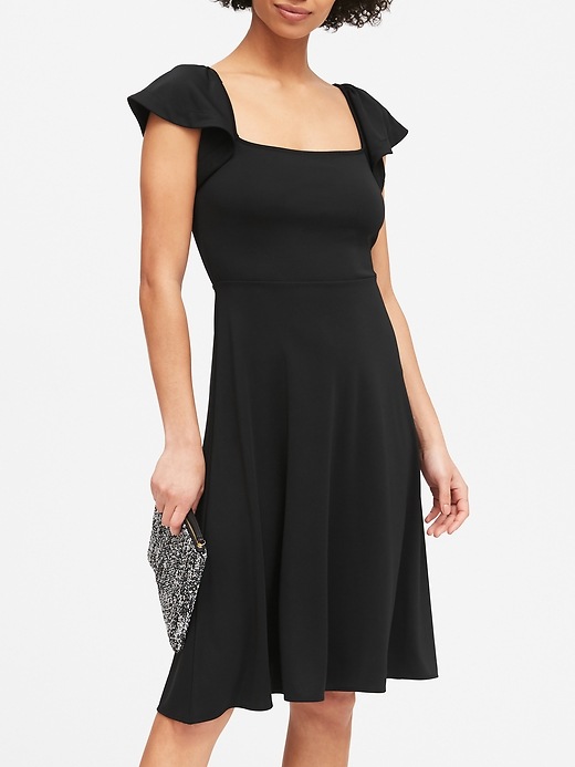 faux wrap dress midi Sunflower Print Faux Wrap Midi Dress – Morties Boutique