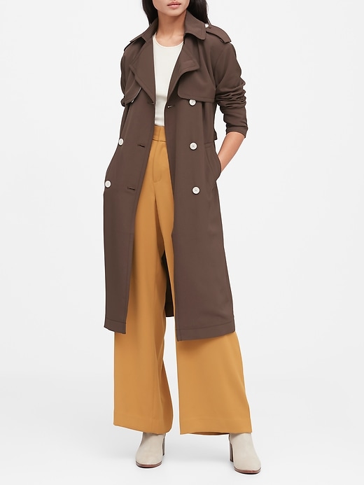 JAPAN EXCLUSIVE Oversized Soft Trench Coat