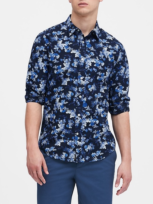 banana republic untucked slim fit