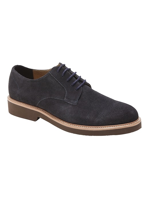 Banana Republic Nyle Suede Lace-Up Oxford. 1
