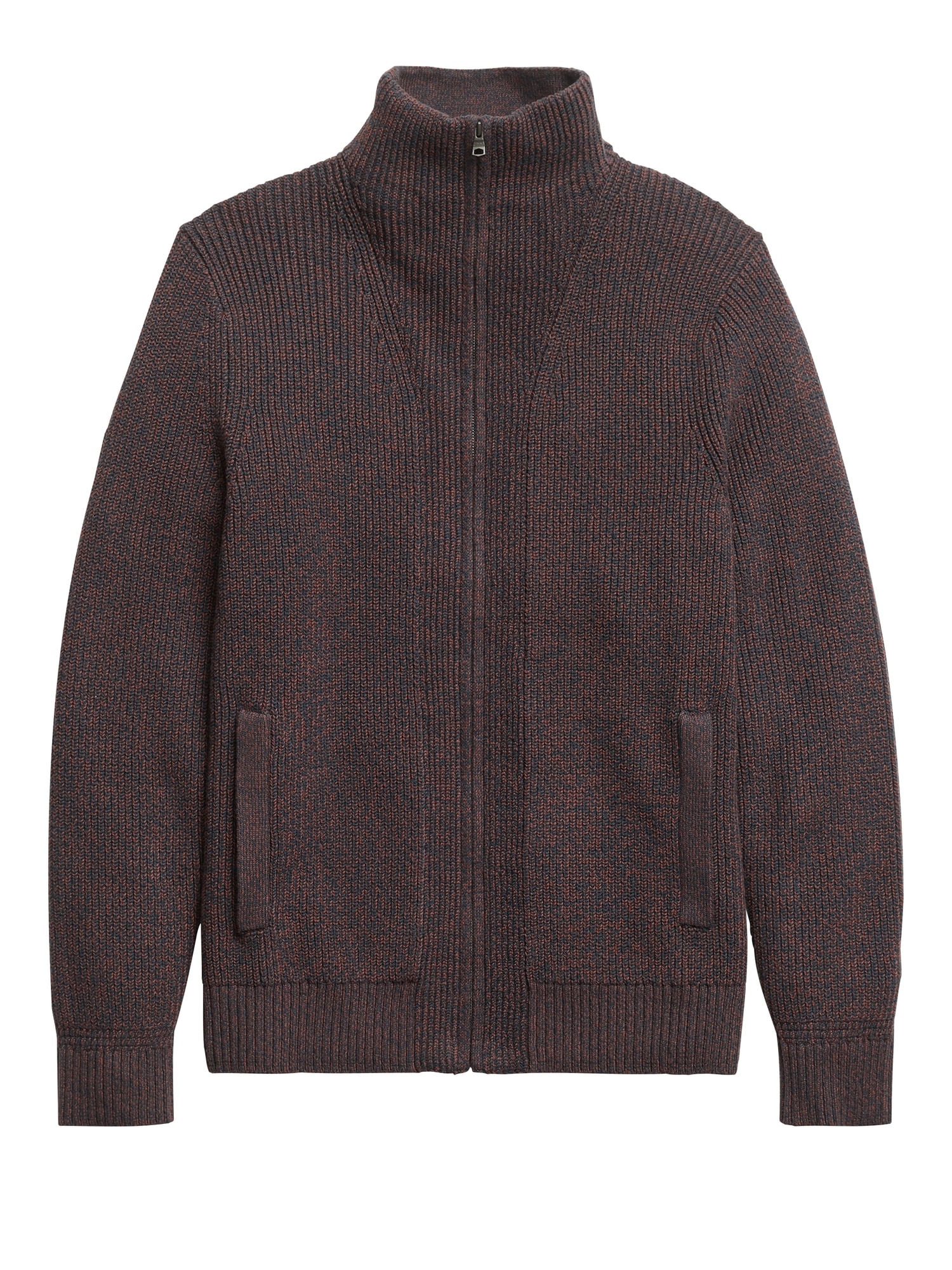 Heritage Ribbed Sweater Jacket