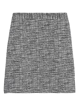 Knit Boucle Mini Skirt | Banana Republic