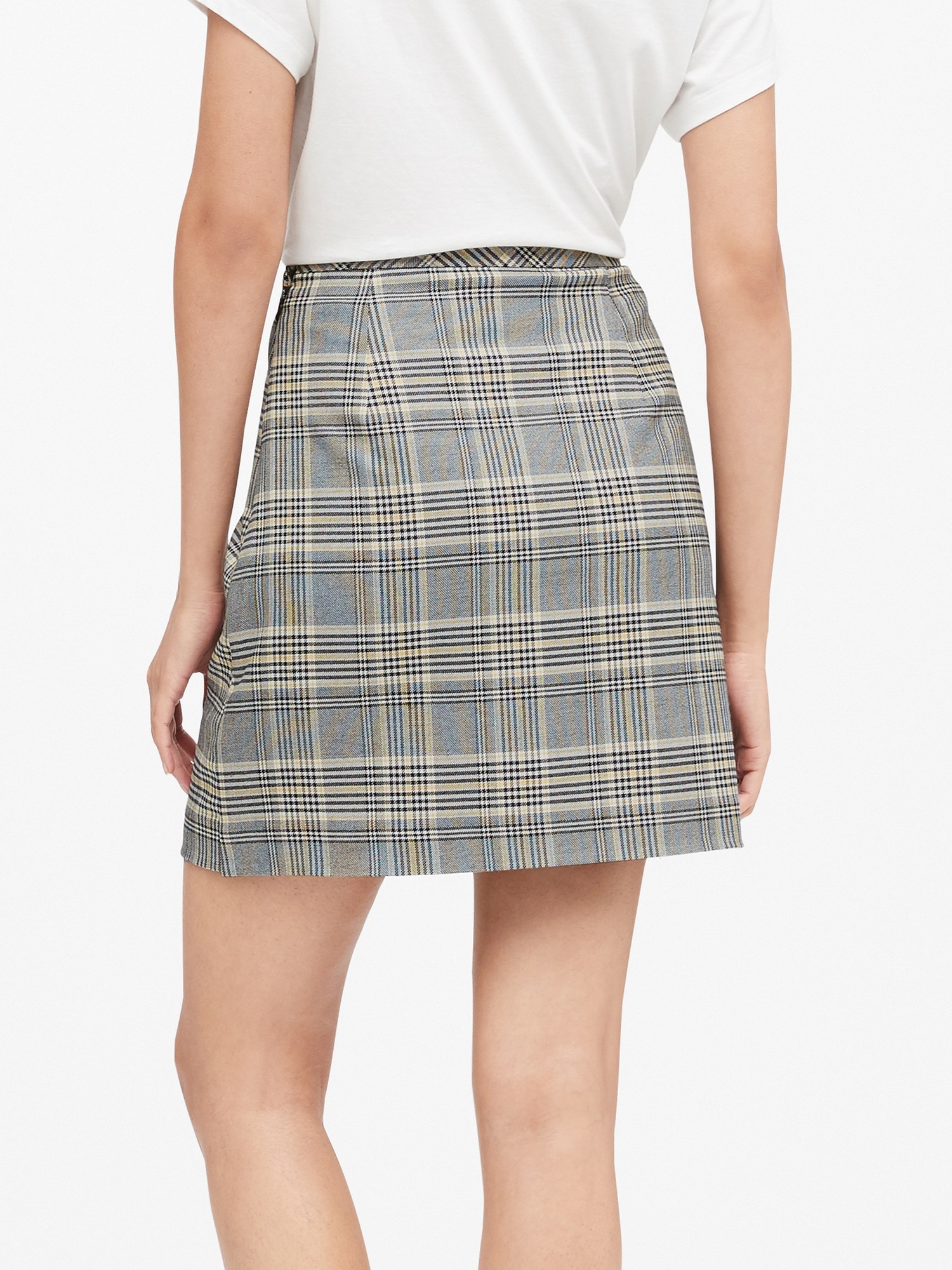 Plaid mini hotsell skirt banana republic