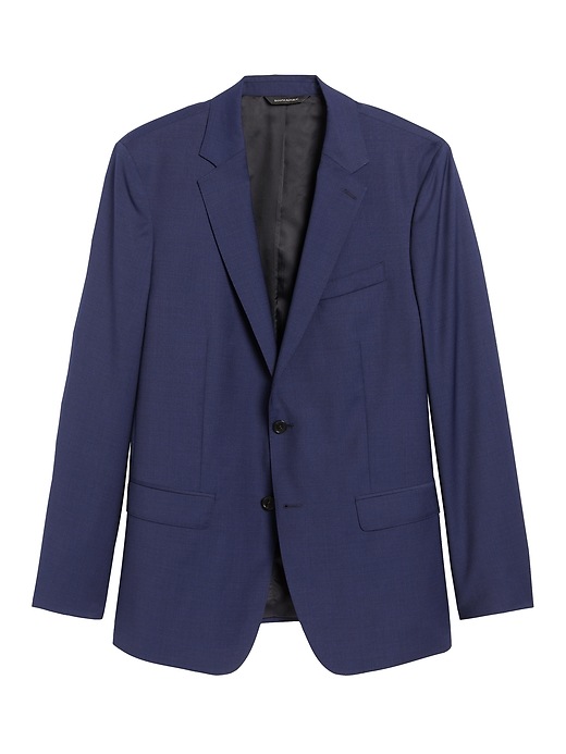 Image number 4 showing, Slim Italian Wool Suit Jacket