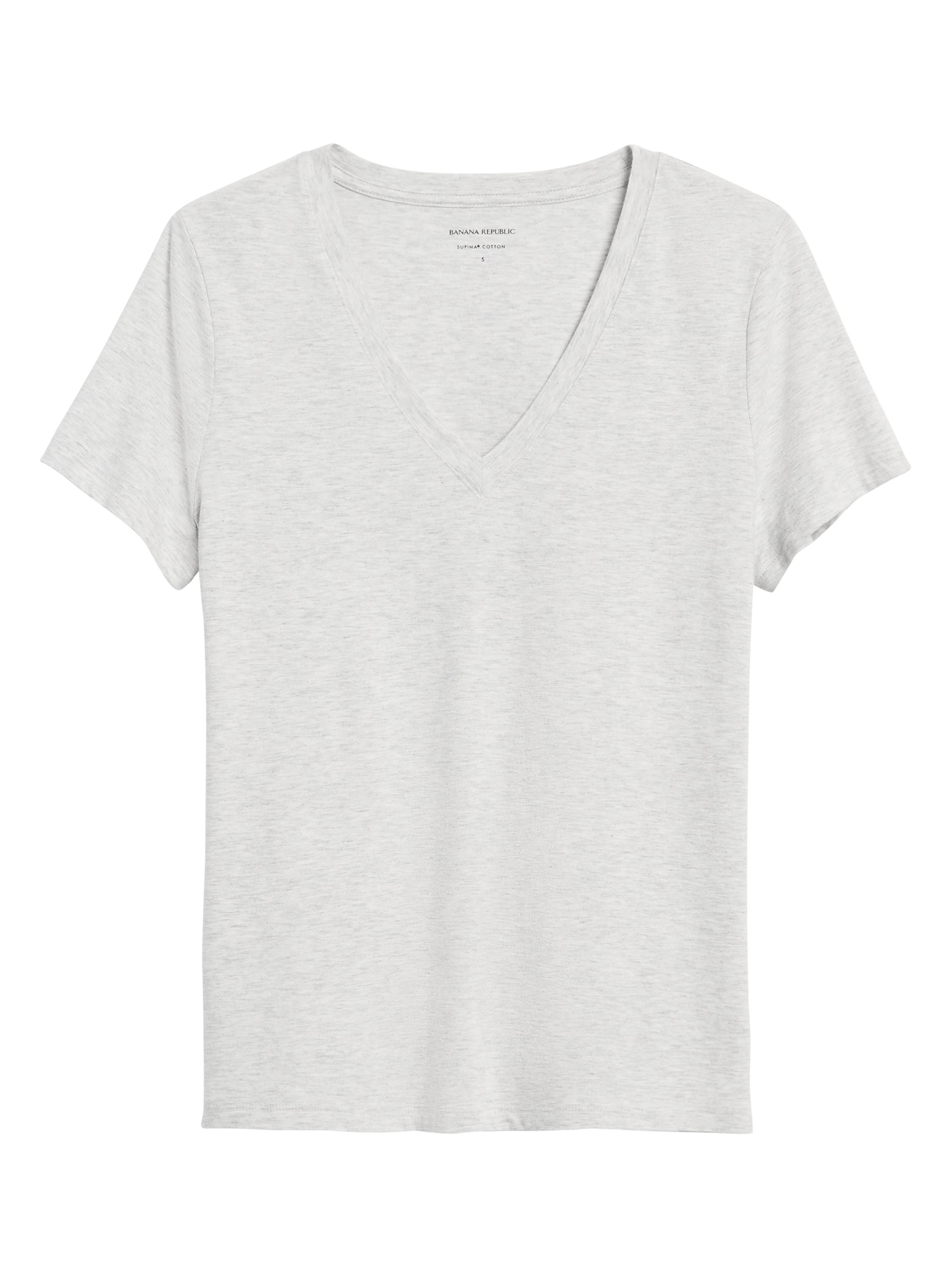 SUPIMA® Cotton V-Neck T-Shirt | Banana Republic