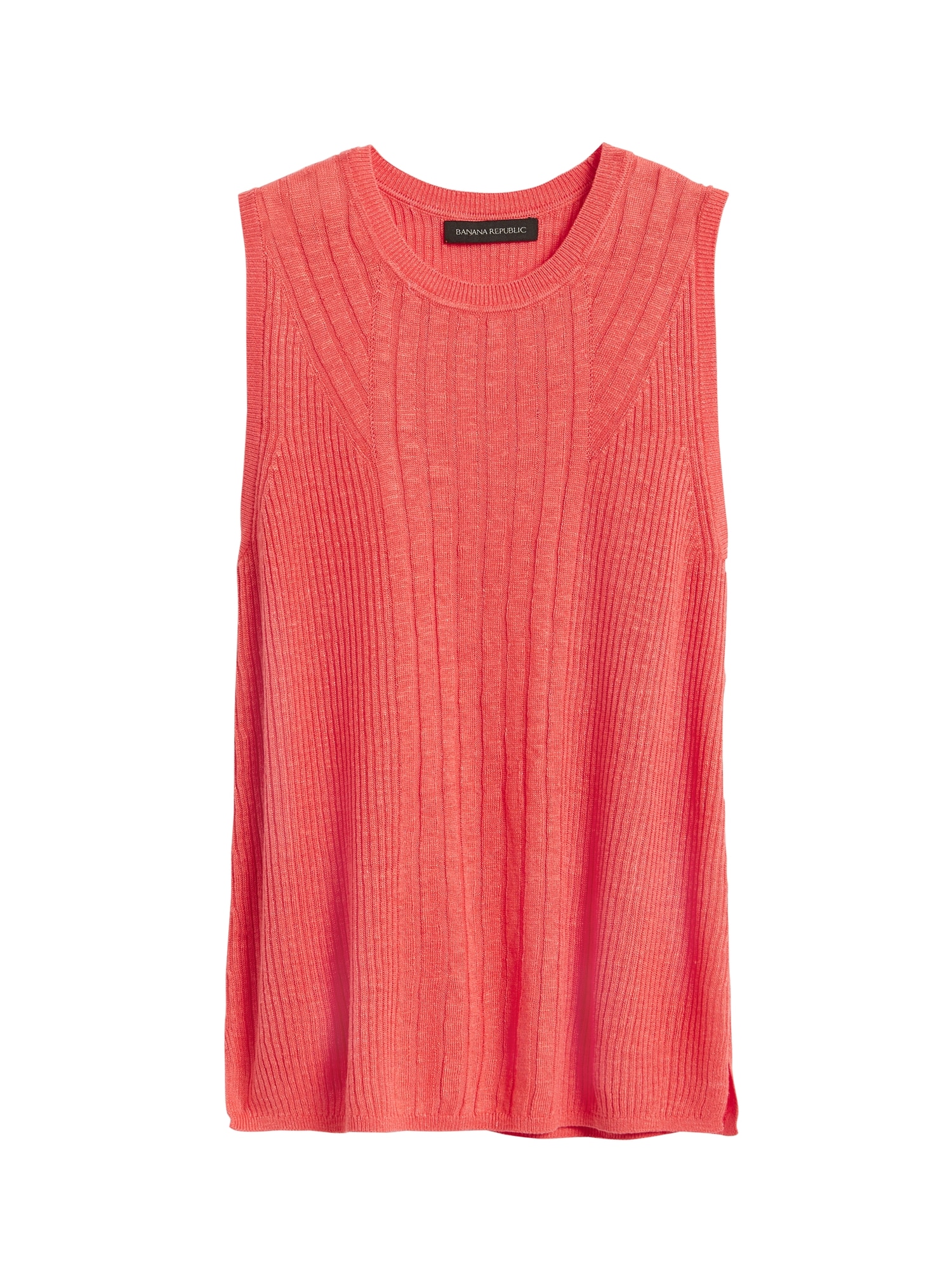 Linen-Blend Sweater Tank | Banana Republic