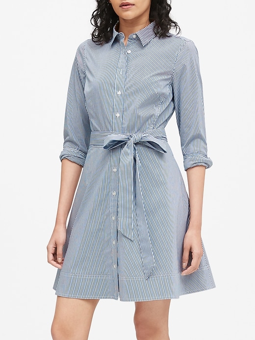 poplin shirt dress banana republic