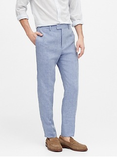 gap mens linen pants