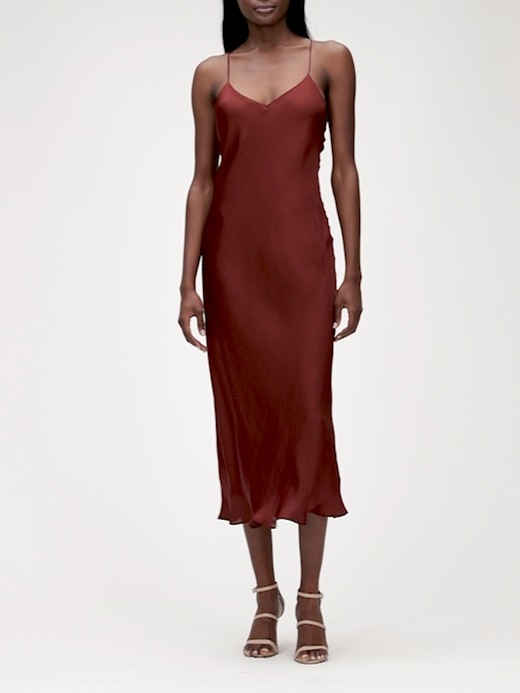 banana republic silk slip dress Dreamer Silk Maxi Dress