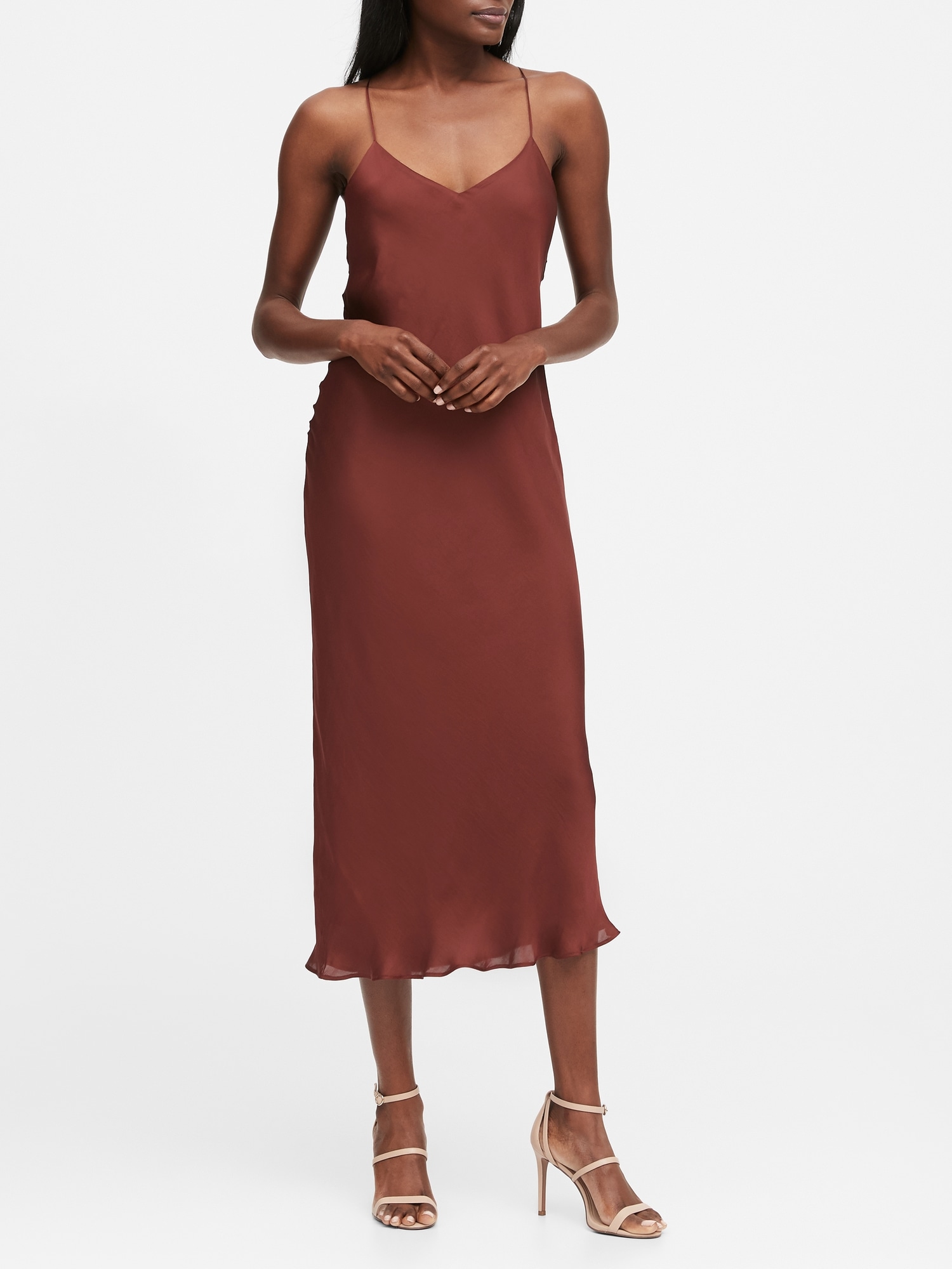 banana republic slip dress