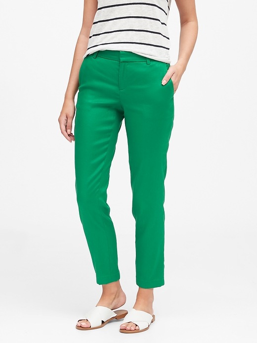 Banana Republic Avery StraightFit LinenCotton Pant 541551012