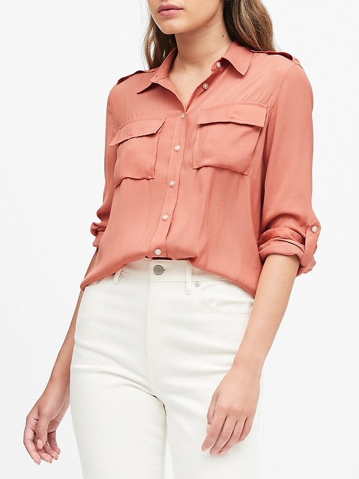 Dillon Classic-Fit Utility Shirt | Banana Republic