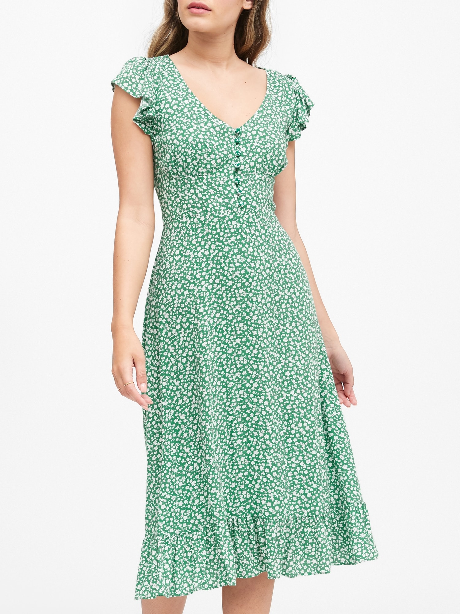 lace midi dress banana republic