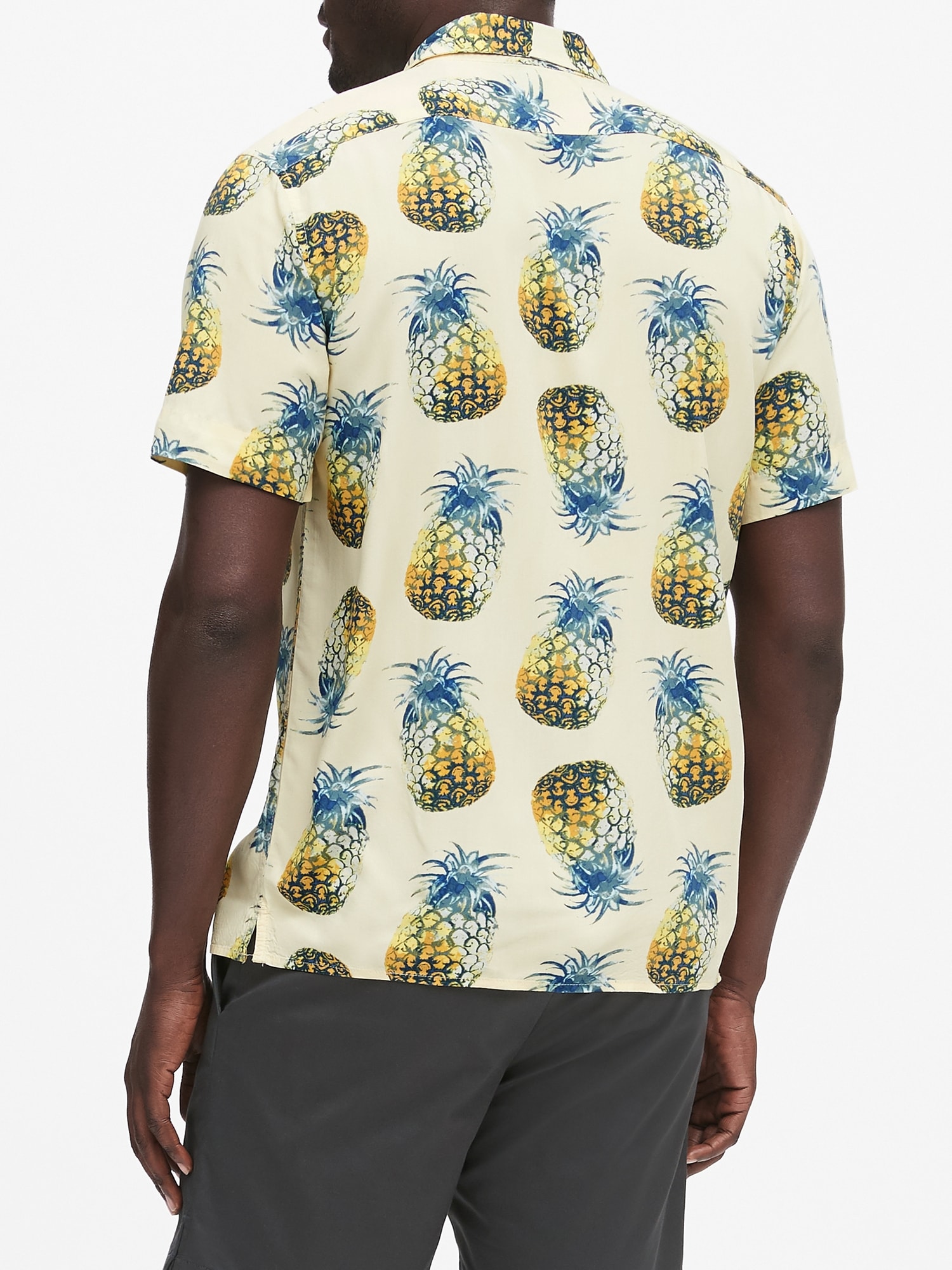 banana republic pineapple shirt