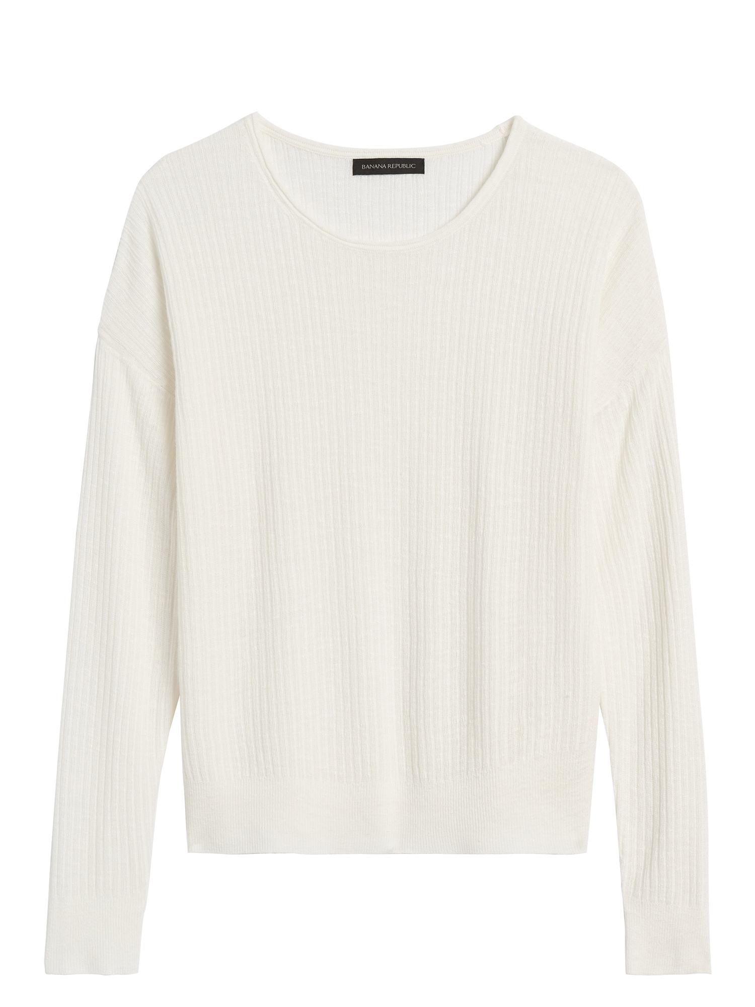 Linen-Blend Sweater