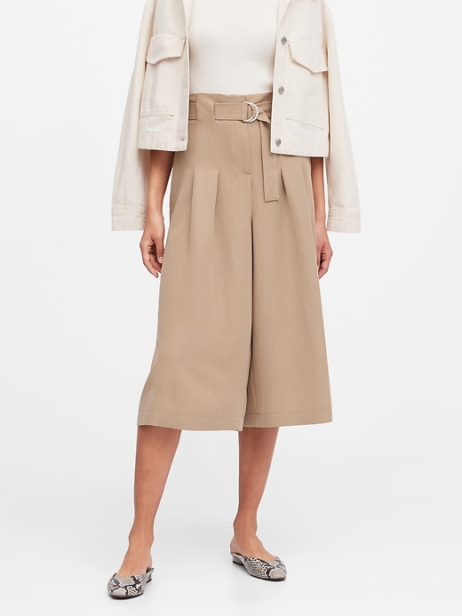 High-Rise Culottes | Banana Republic