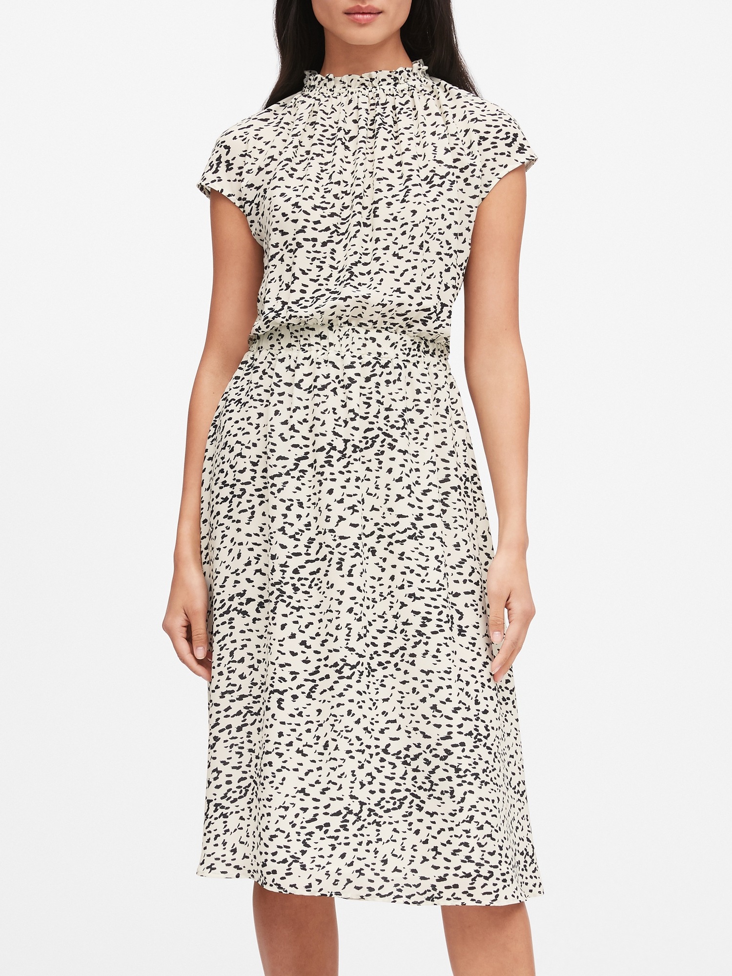 banana republic midi cocktail dress