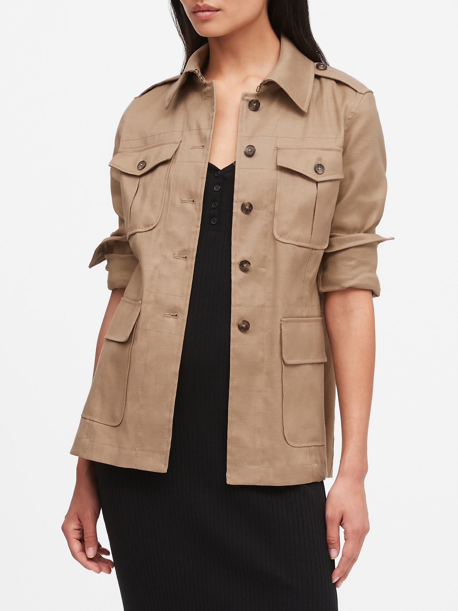 Linen-Cotton Jacket