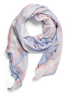 GQOP Kids Scarf Modern Camouflage Pattern Lightweight Long Scarf Shawl Warps