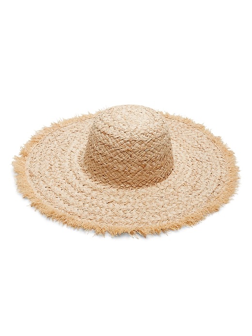 Straw Beach Hat | Banana Republic display picture 3