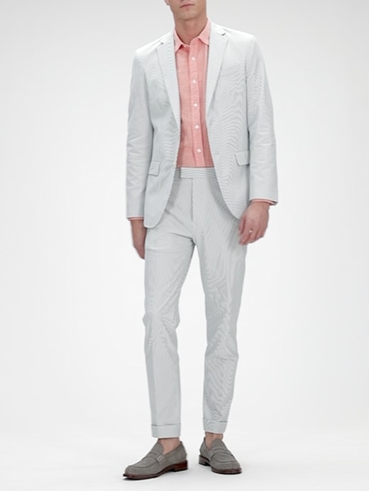 Banana republic sale seersucker suit