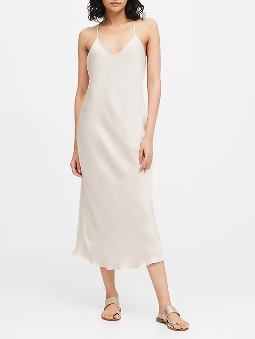 Banana republic slip dress hotsell