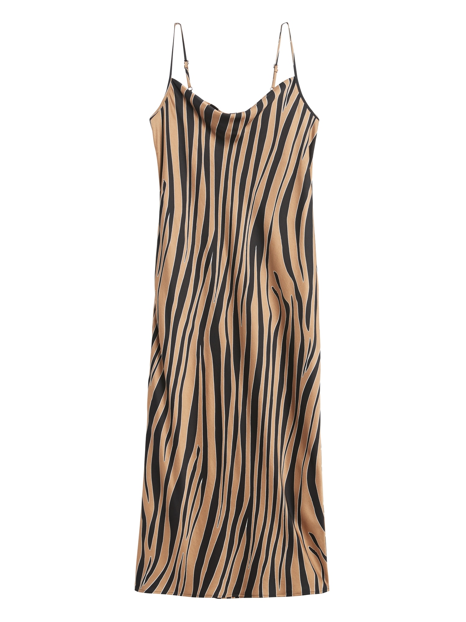 Zebra Print Slip Dress | Banana Republic