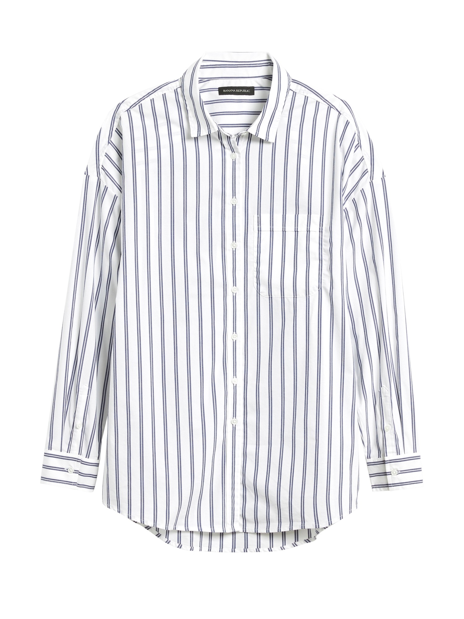 banana republic poplin shirt
