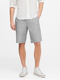 banana republic linen shorts