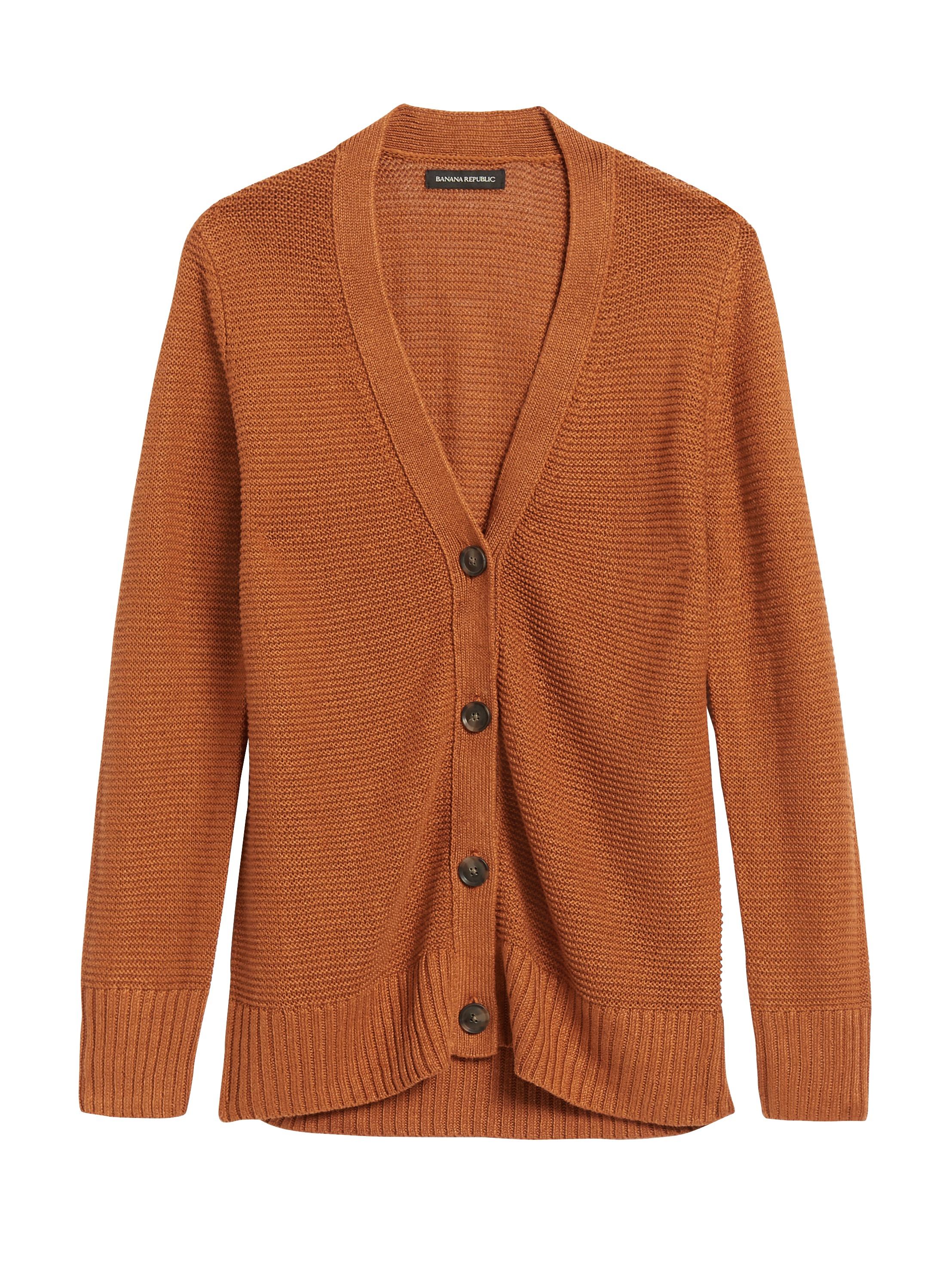 トップス Silk/Linen Gaba / Cardigan Shirts Organic Linen Cotton Jersey Cropped Cardigan | EILEEN FISHER