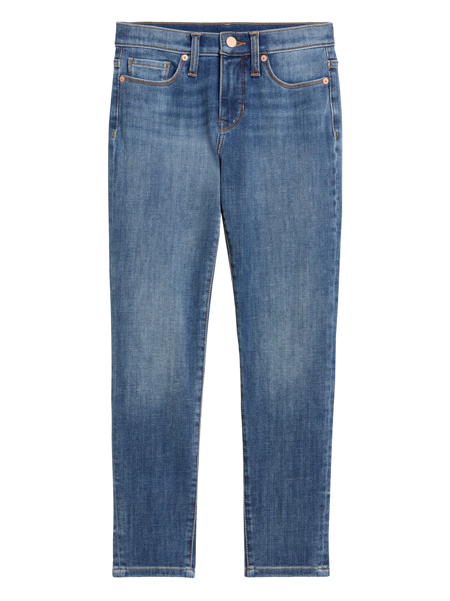 Mid-Rise Skinny Jean With Back-Seam