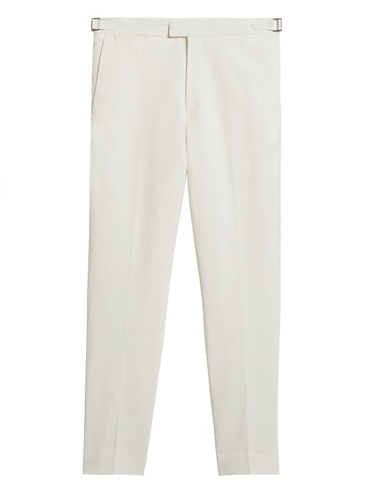 Banana Republic Slim Tapered Cotton-Linen Suit Pant. 1