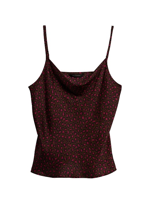 satin cowl neck camisole