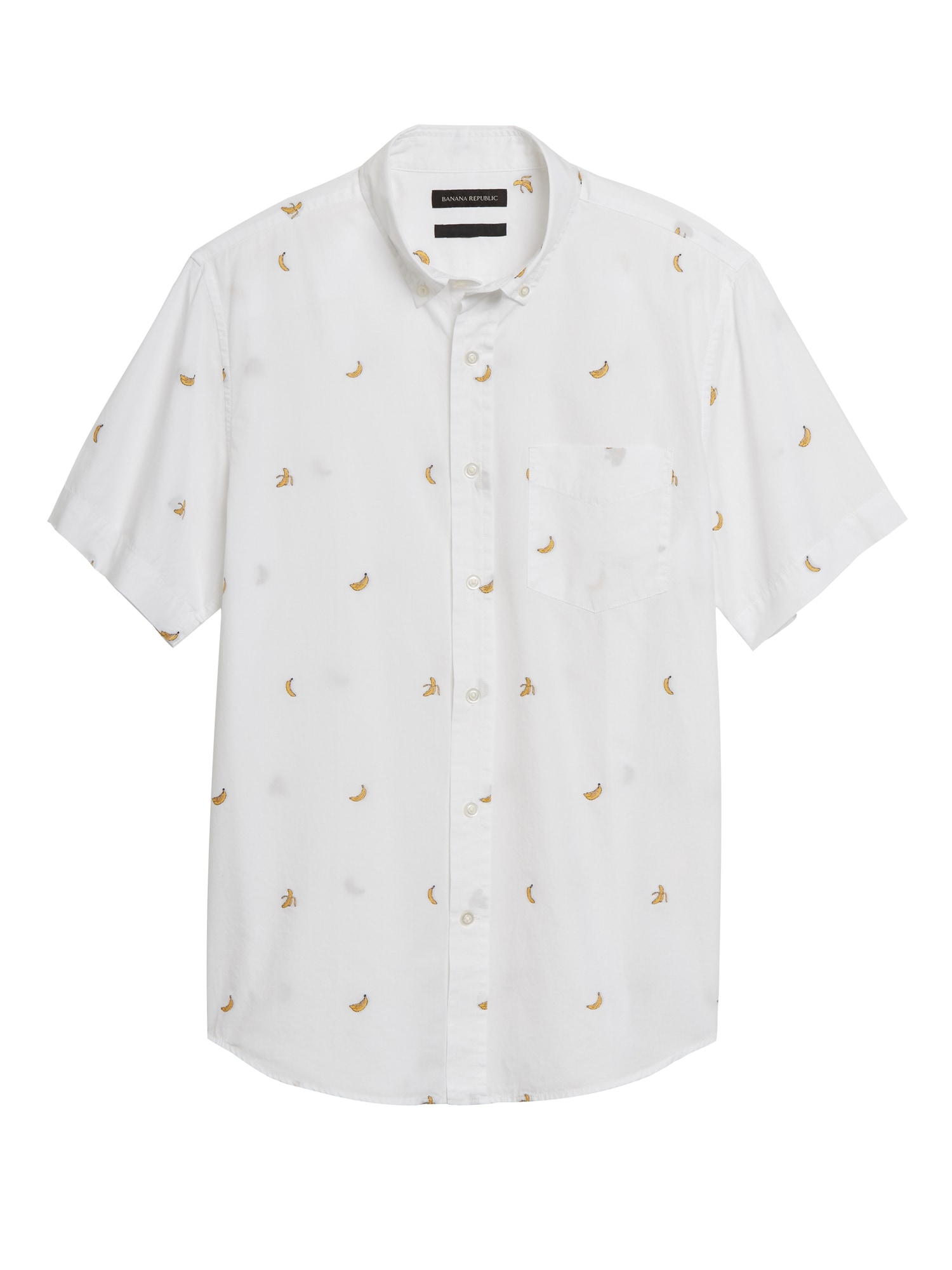 banana republic poplin shirt