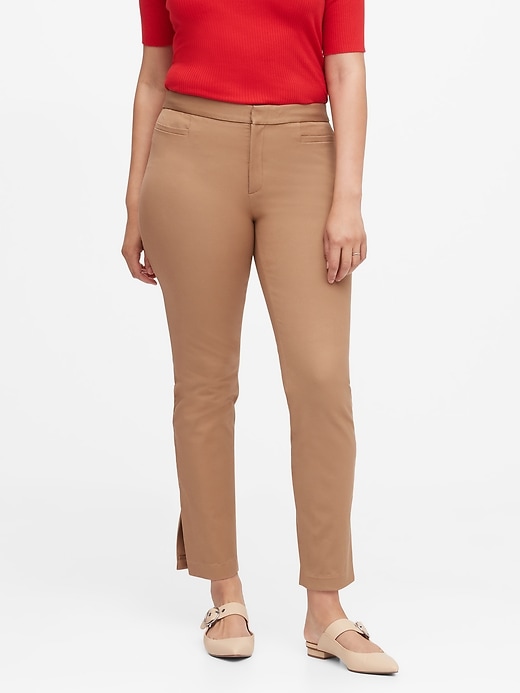 Banana Republic Curvy Sloan Skinny-Fit Washable Pant. 1