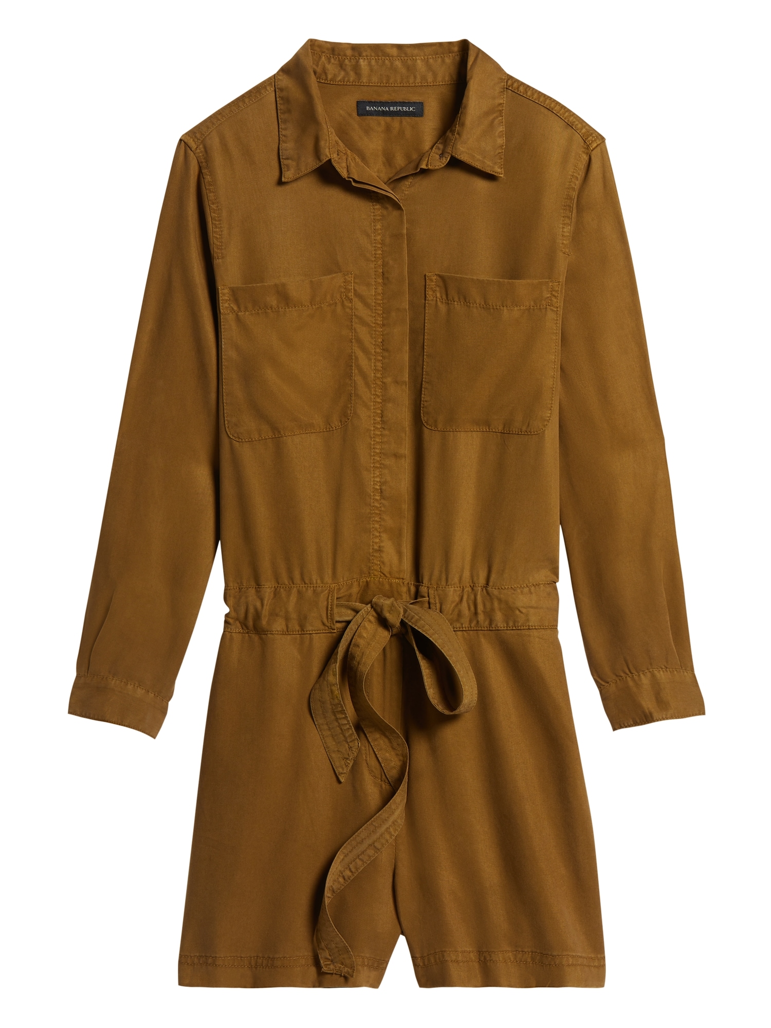 TENCEL™ Utility Romper | Banana Republic