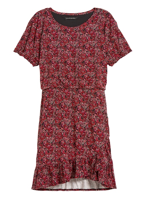 Fashion banana republic floral shirt dress