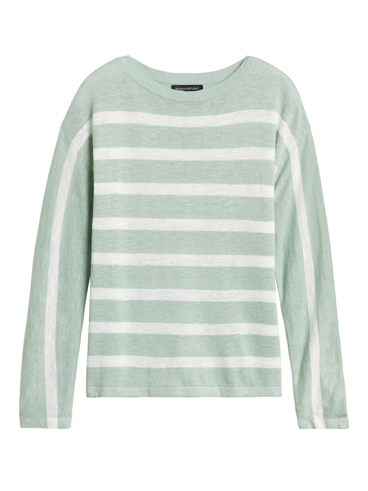 Petite Linen Blend Stripe Sweater