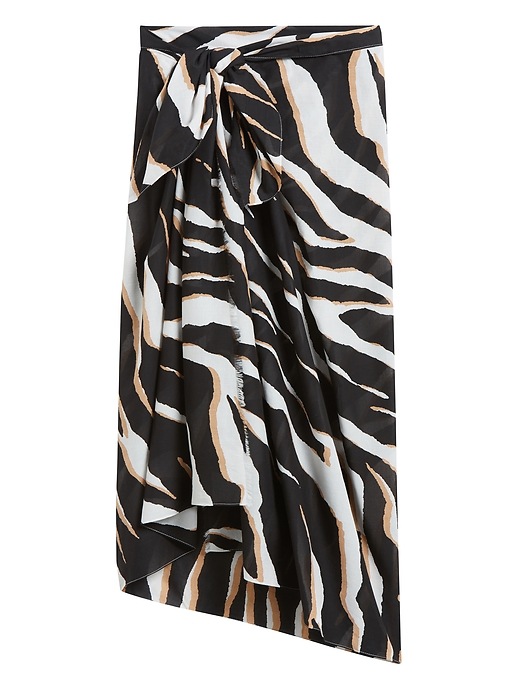 Zebra Sarong Banana Republic