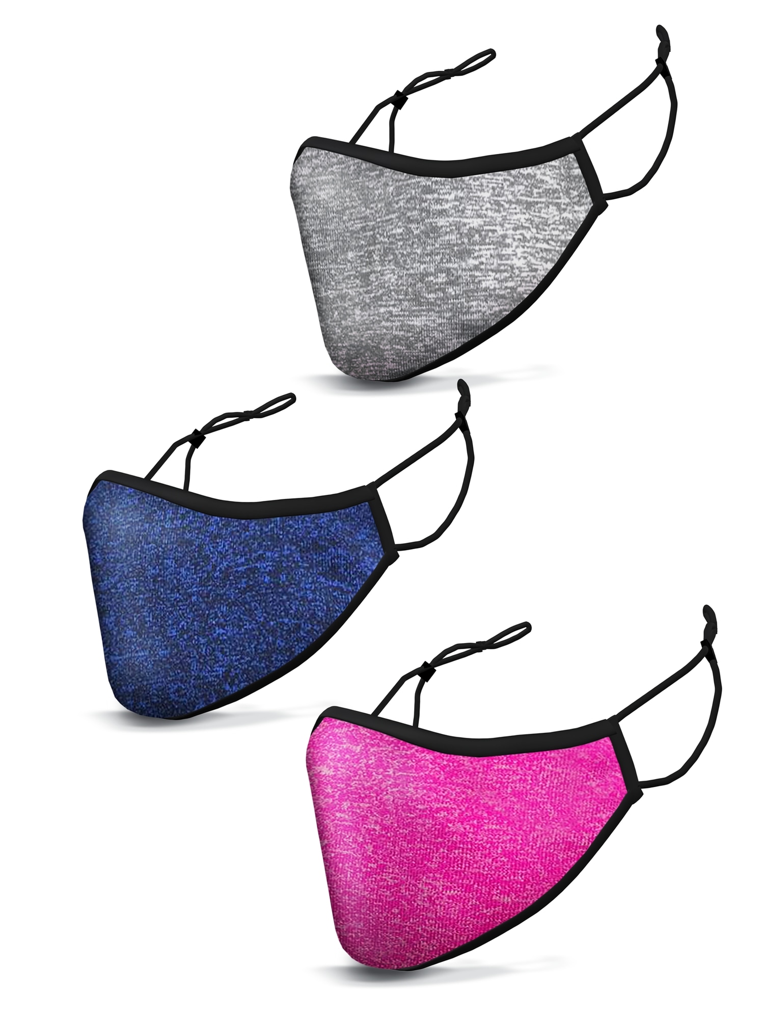 Face Mask 3-Pack &#8722 Multicolor