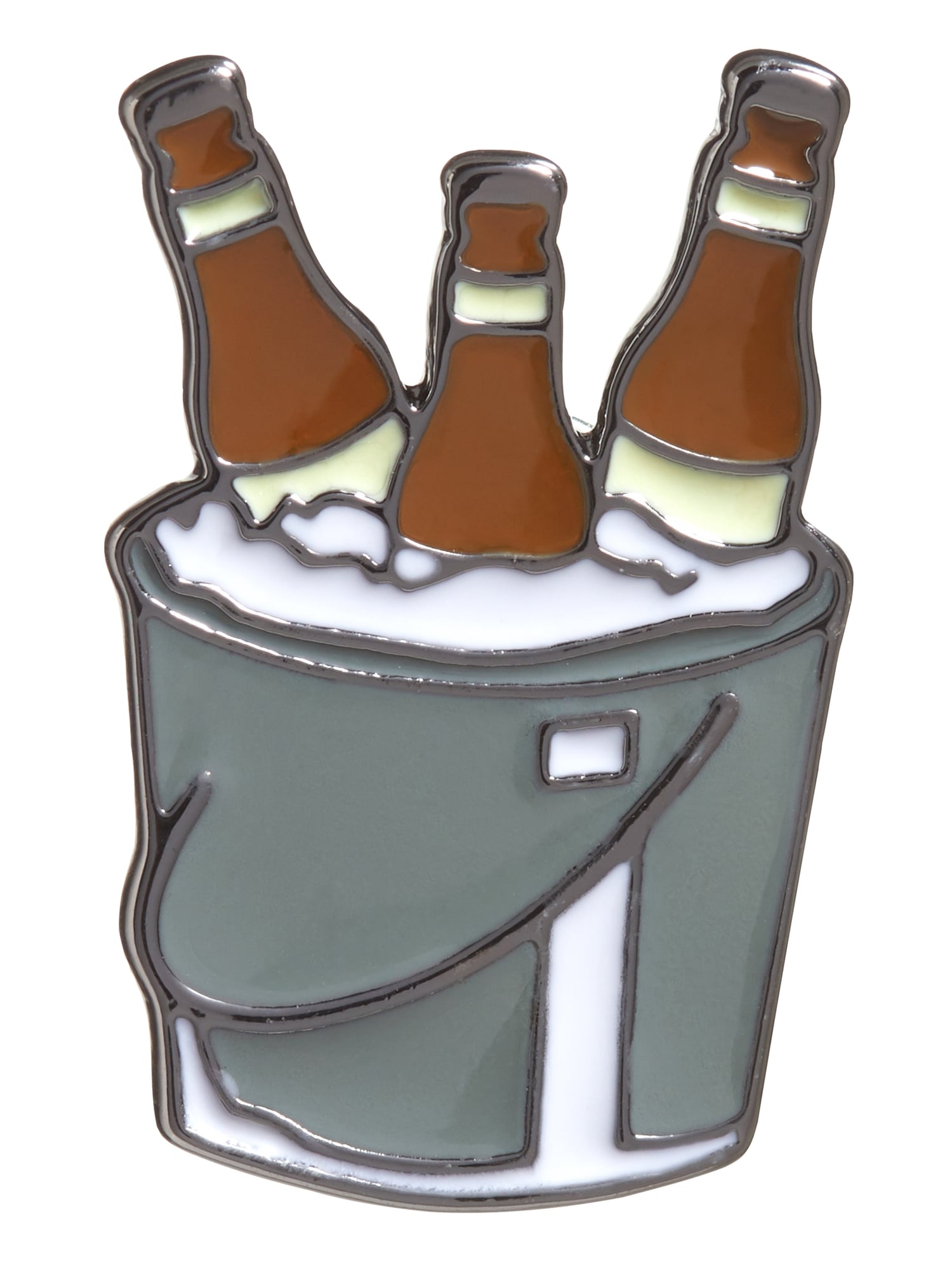 Ice Beer Bucket Push Pin