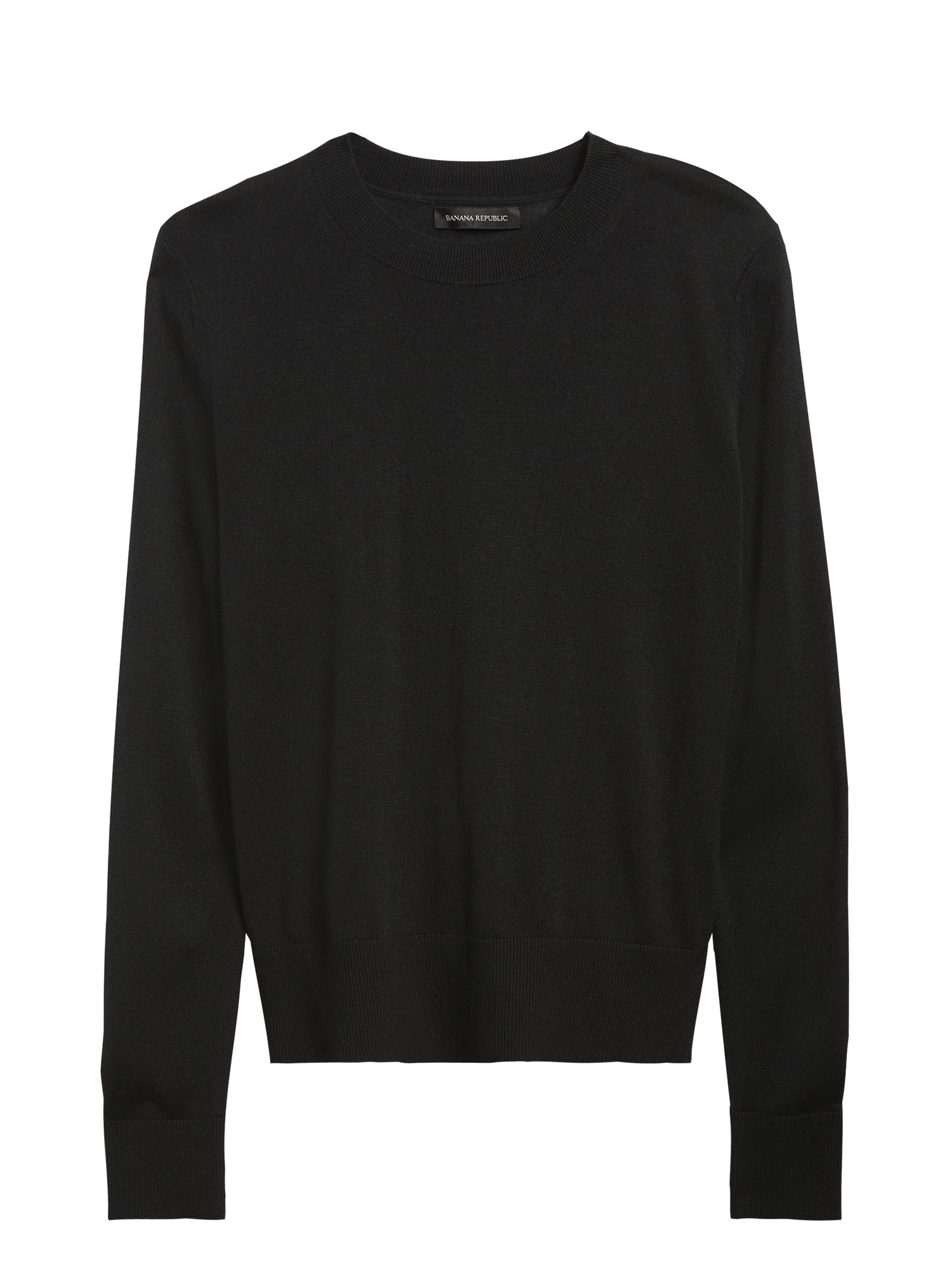 Silk Cashmere Relaxed Sweater | Banana Republic