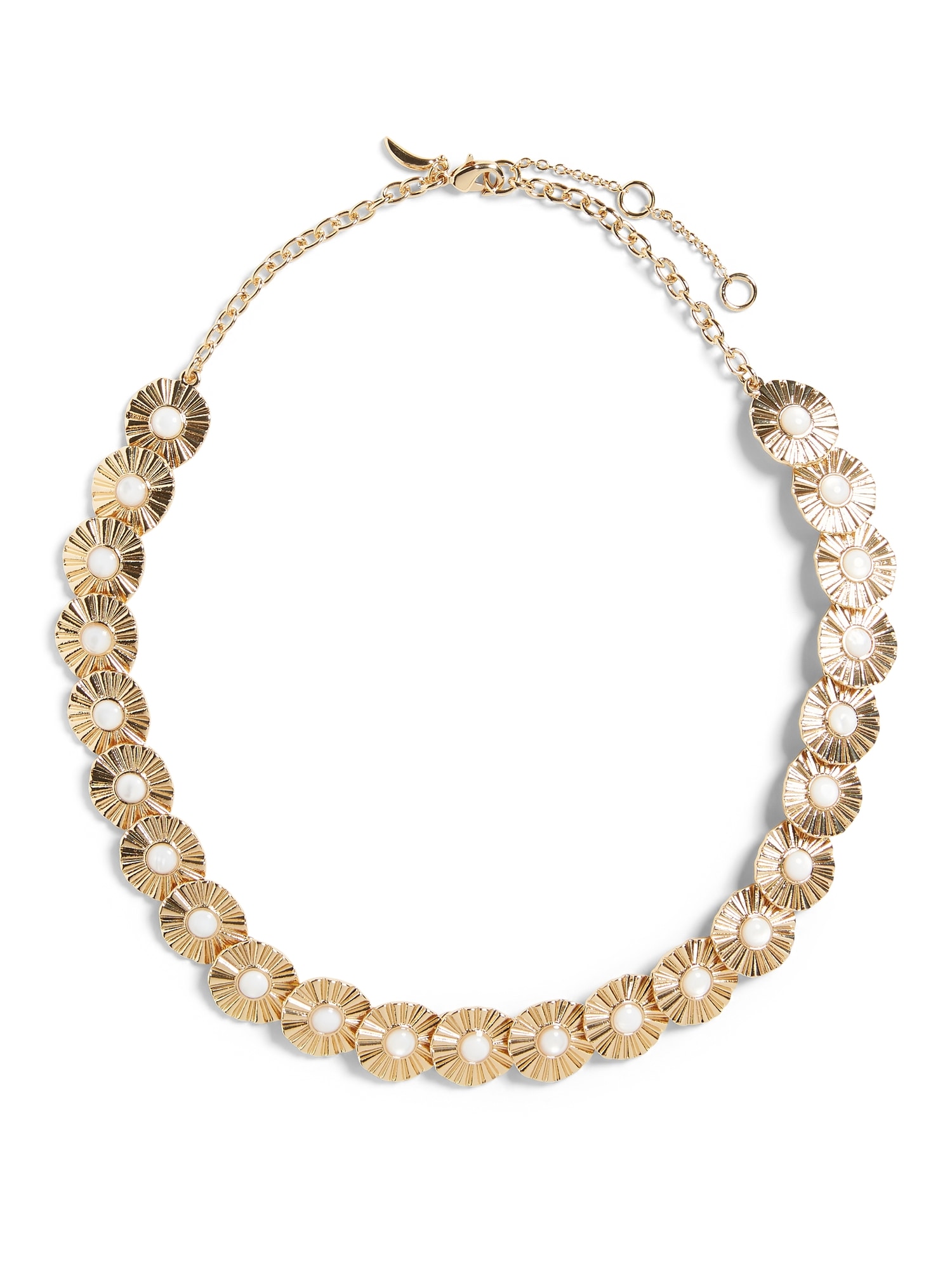 Mother of Pearl Ripple Necklace | Banana Republic