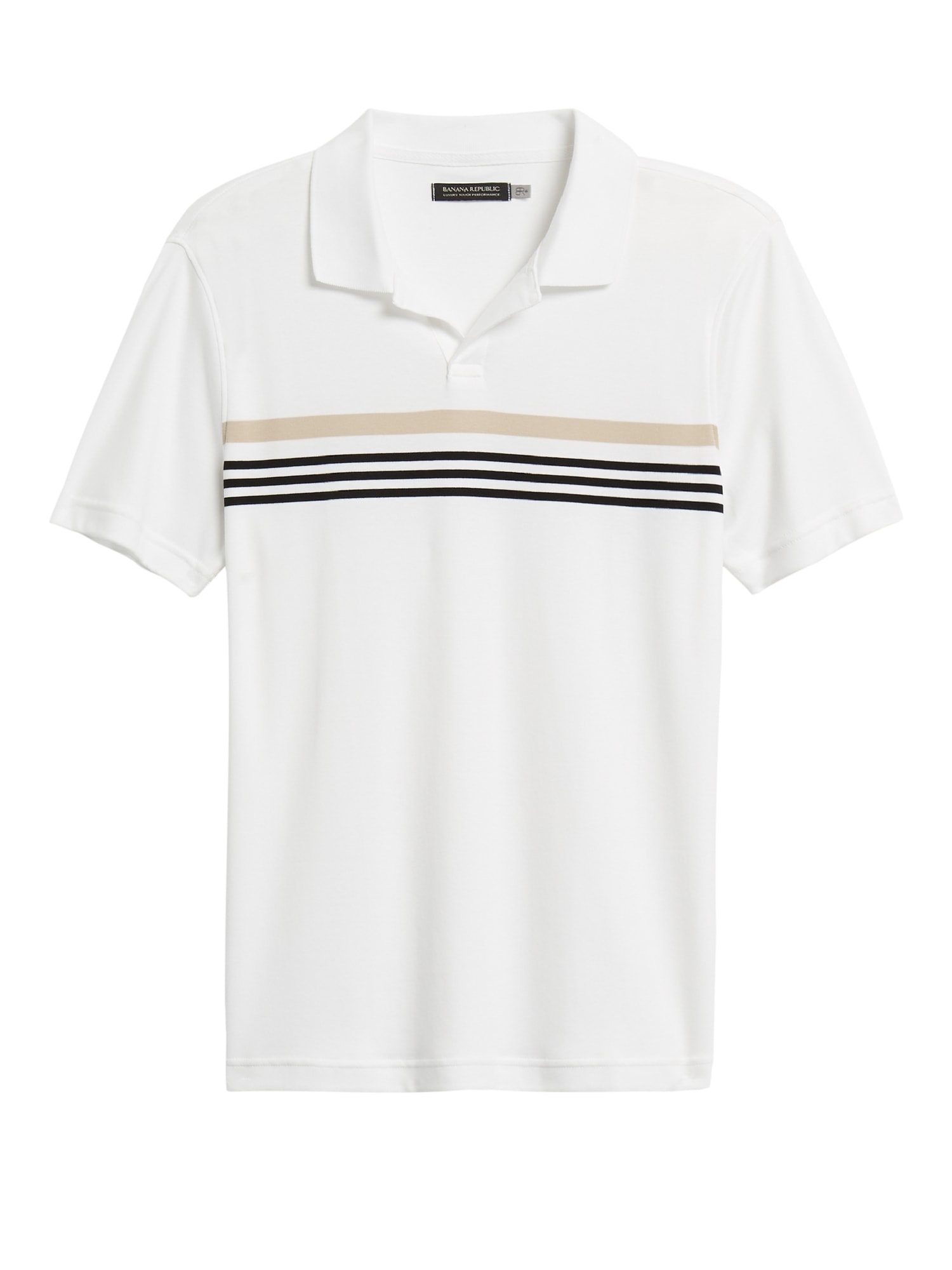 Slim Luxury-Touch Performance Golf Polo