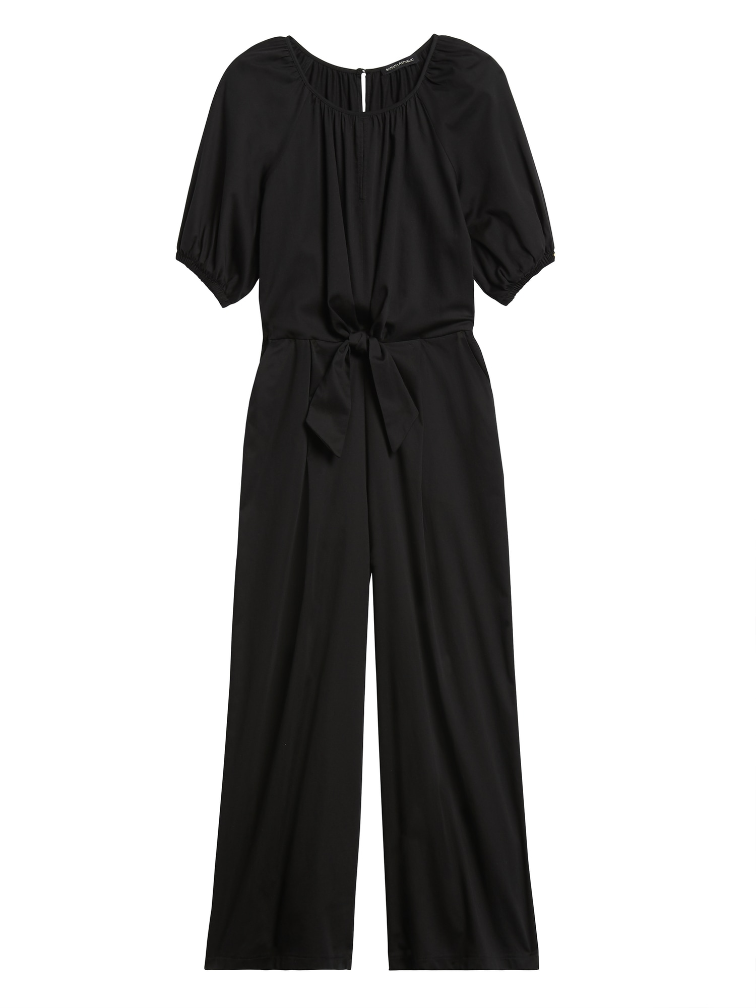 banana republic black jumpsuit