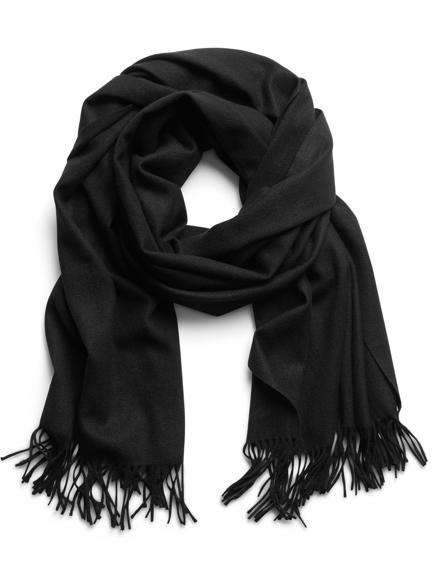 Solid Fringe Scarf Banana Republic