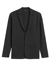 SUPIMA® Cotton Sweater Blazer Banana Republic