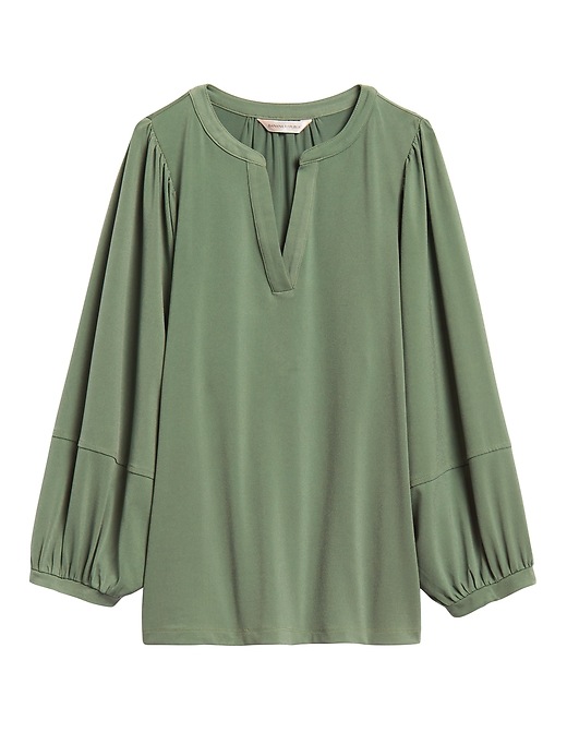 【こうすけ】 BANANA REPUBLIC Split-Neck Top | Banana Republic