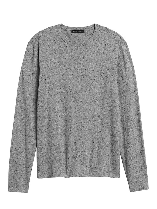 Organic Soft Wash Long-Sleeve T-Shirt | Banana Republic